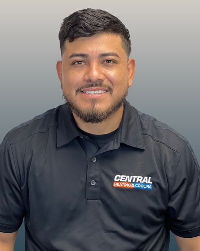 Central Heating & Cooling employee; Abraham M. - Installer Helper.