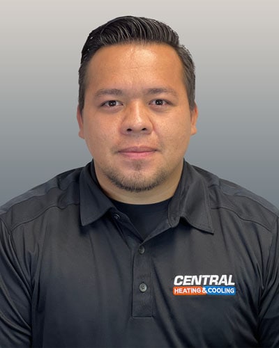 Central Heating & Cooling employee; Darwin C. - Installer.