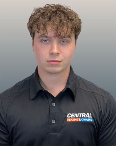 Central Heating & Cooling employee; Elijah P. - Construction Coordinator.