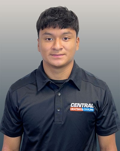 Central Heating & Cooling employee; Emanuel S. - Installer Helper.