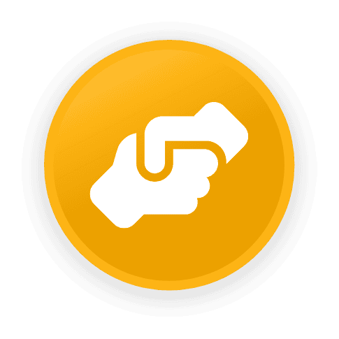 Integrity icon for being honest, ethical, and transparent to every customer.