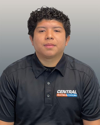 Central Heating & Cooling employee; Josue N. - Installer.