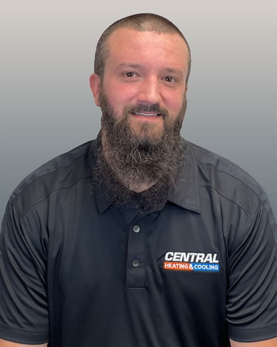 Central Heating & Cooling employee; Justin B. - Project Manager.