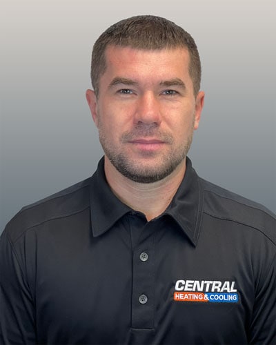 Central Heating & Cooling employee; Oleg G. - New Construction Installer.