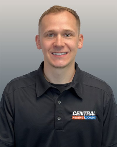 Central Heating & Cooling employee; Viktor G. - Service Technician.